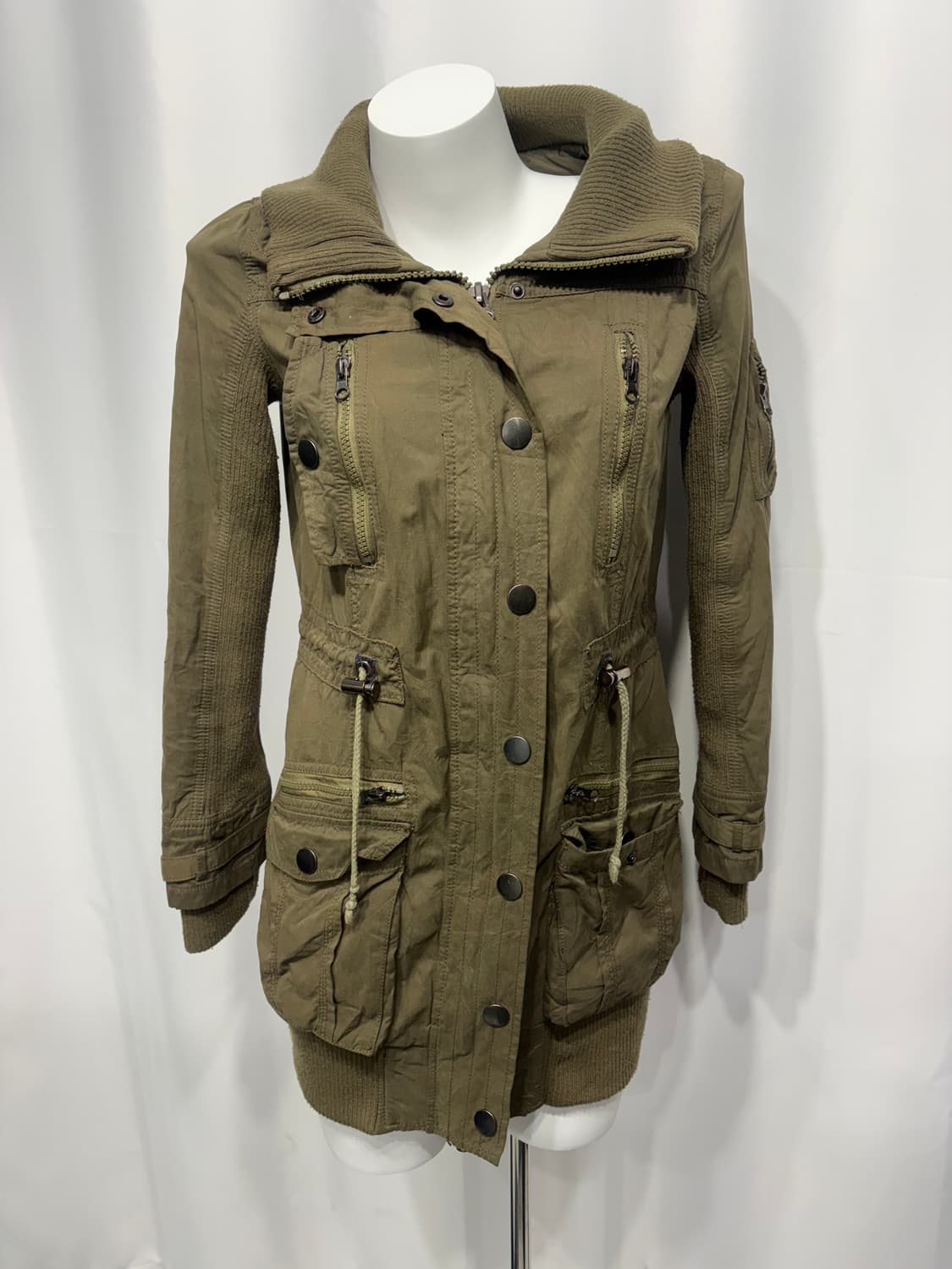 🎸카키 롱 자켓🎸 상품이미지4