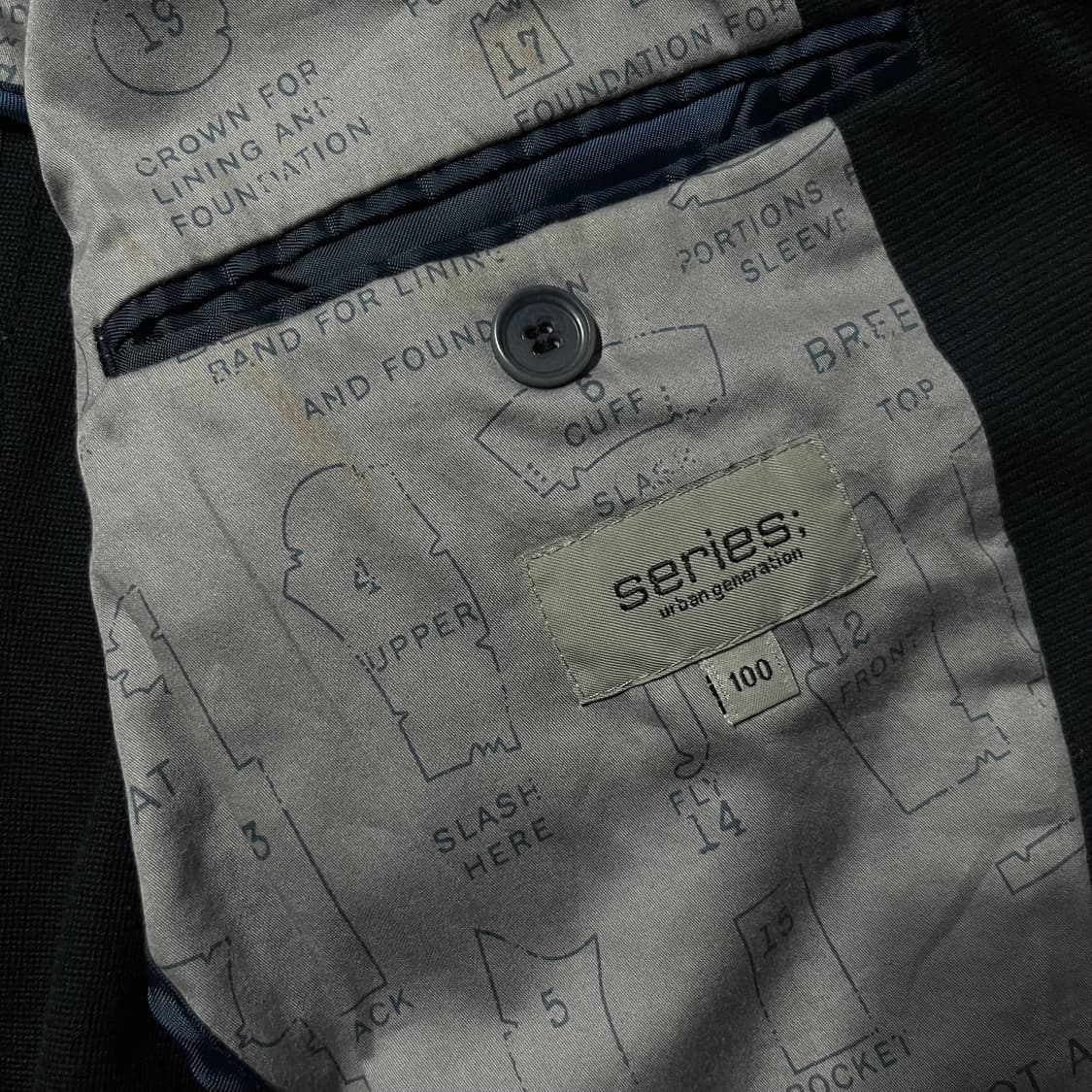 SERIES 시리즈 면 블레이저 상품이미지4