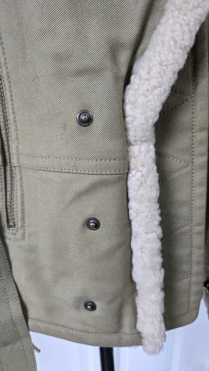 한섬 시스템 양털카라 자켓 상품이미지5