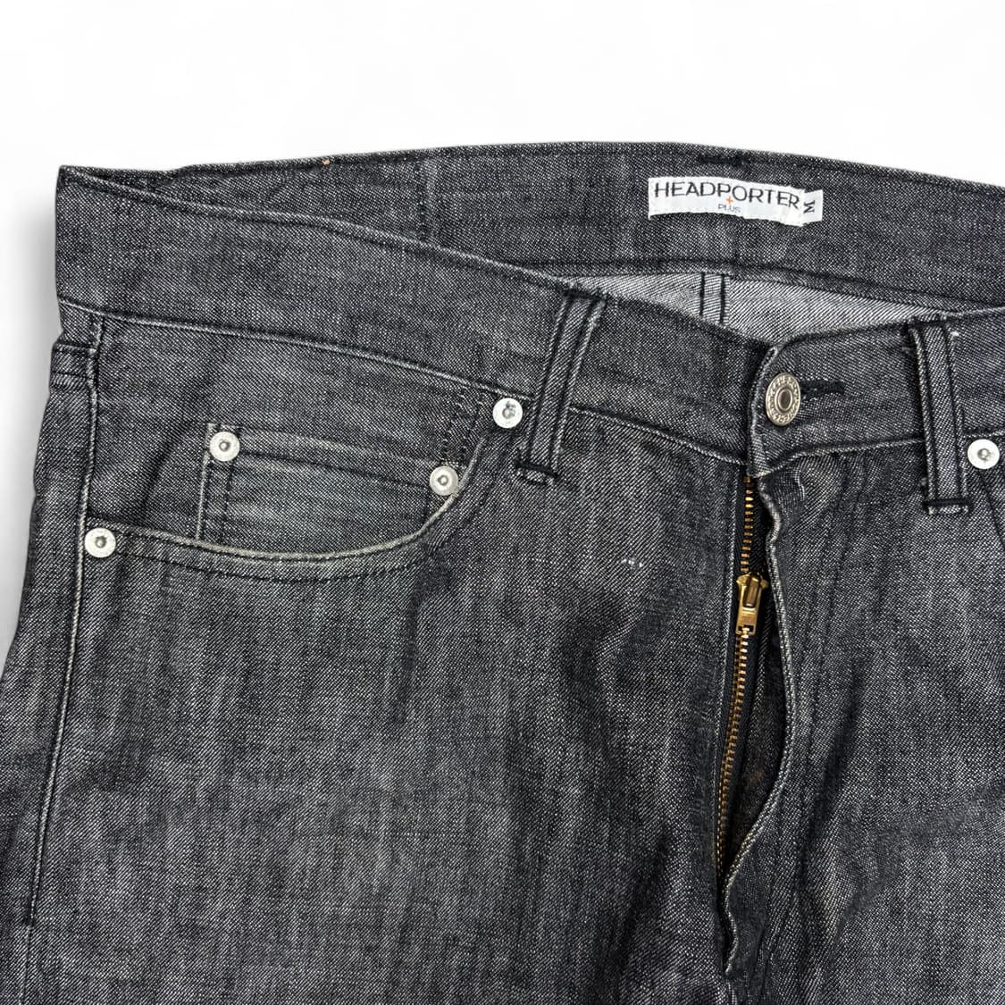 헤드 포터 플러스 블랙 데님팬츠 상품이미지4