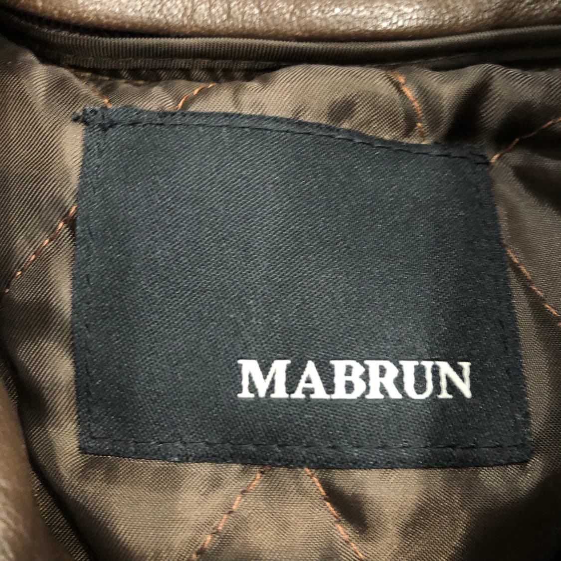 빈티지 양가죽 브라운 레더 가죽 자켓 (내피 탈부착) 상품이미지6