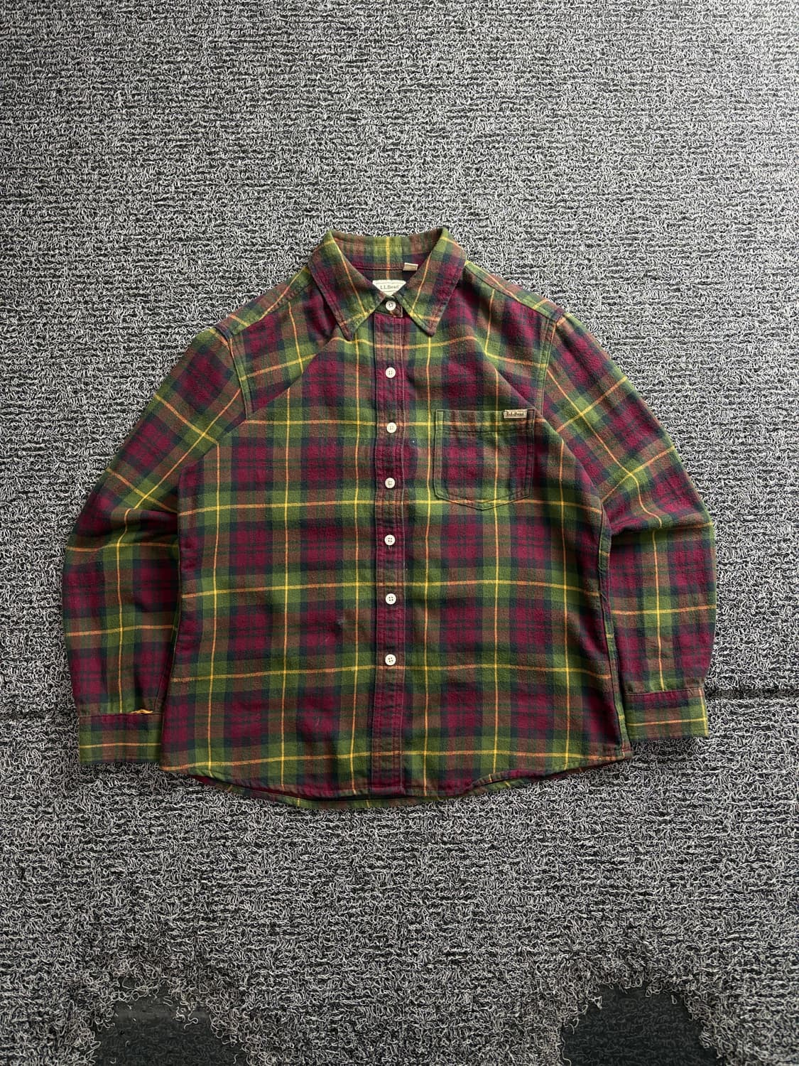 LL BEAN 엘엘빈 클래식 타탄 체크 플란넬 셔츠 4204  상품이미지2