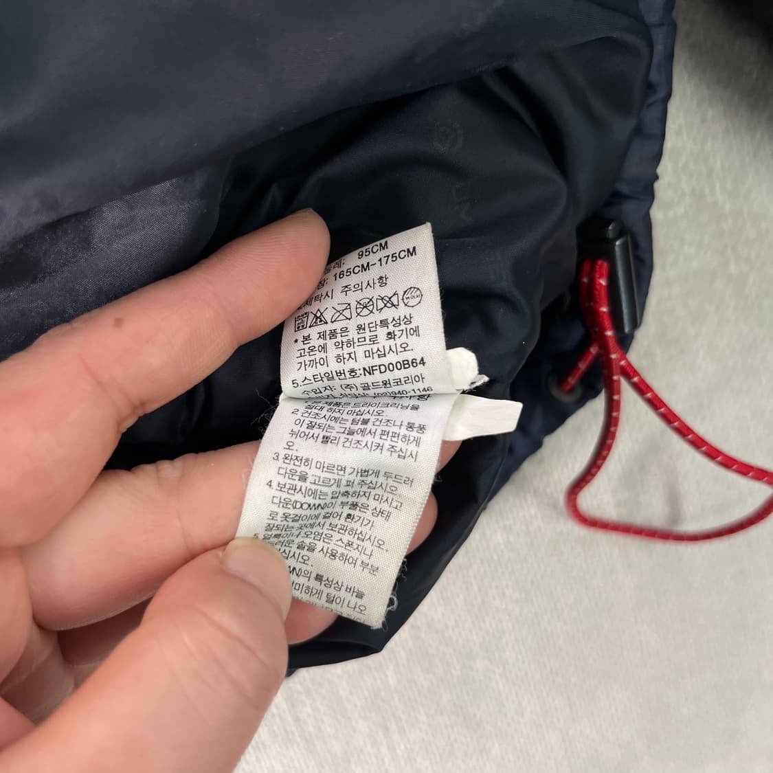 100 노스페이스 서밋 시리즈 700 드롭 패딩 상품이미지10