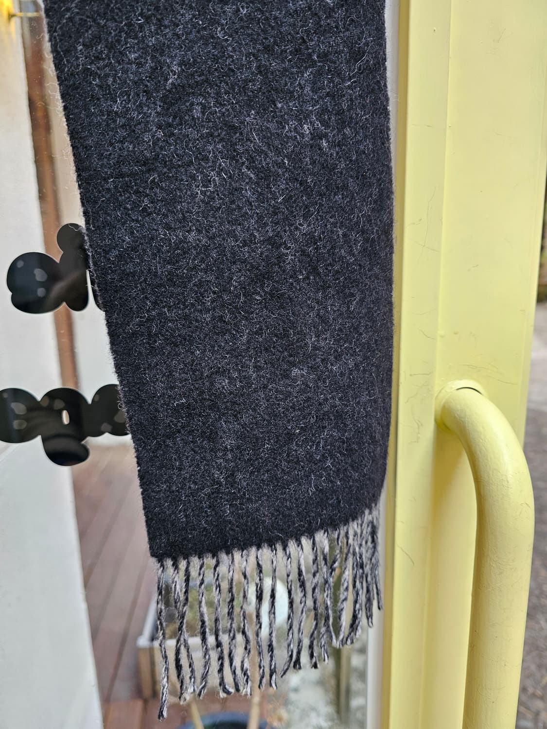 Kousei 캐시미어 반전 페이즐리 머플러 상품이미지5