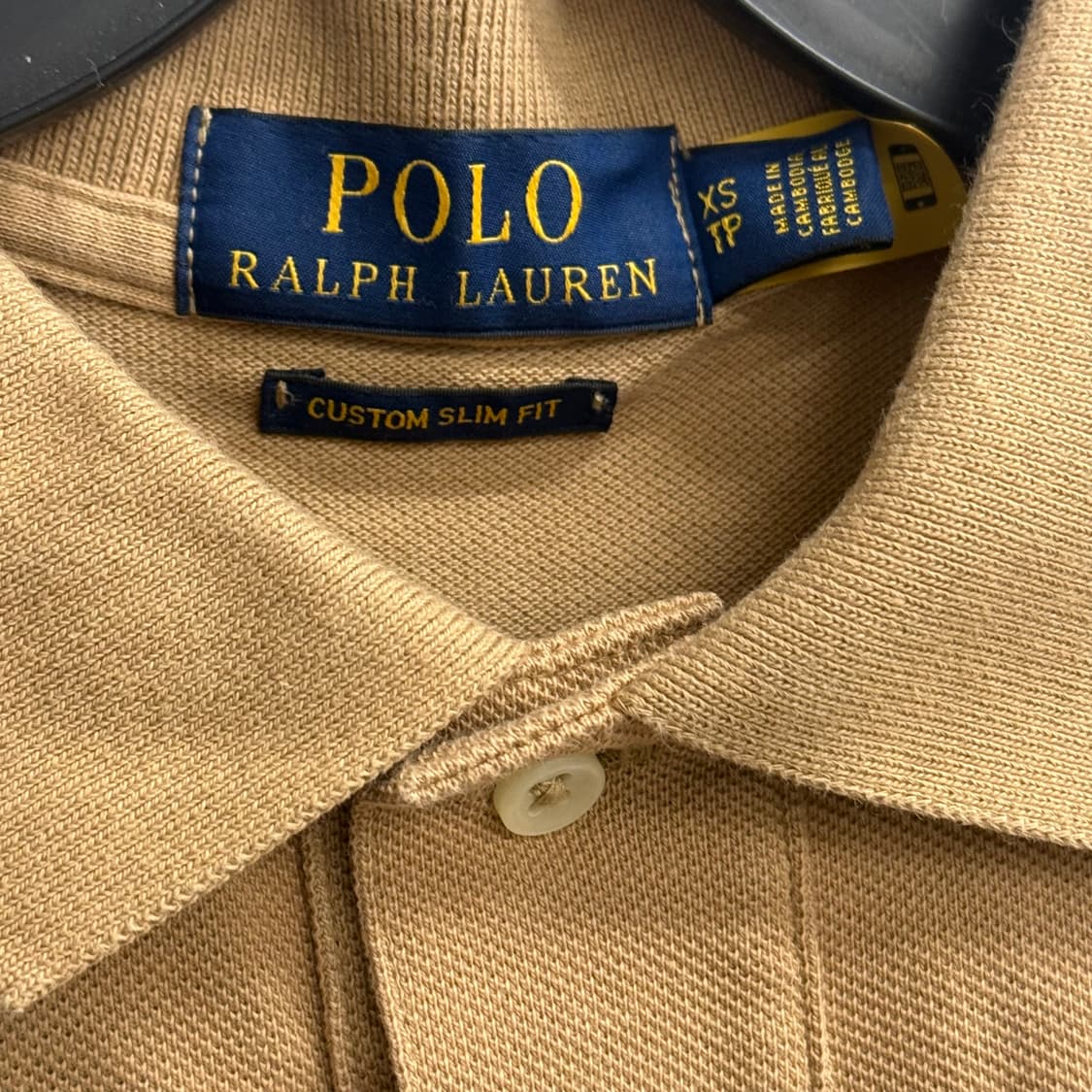 폴로랄프로렌 남성 신형 커스텀 슬림핏 메시 폴로 셔츠xs 상품이미지2