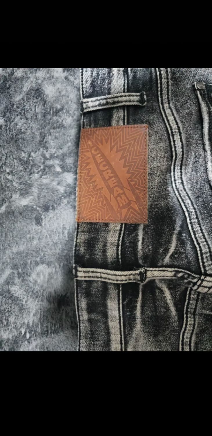 [BBC] 흑청 그레이 스판 데님 상품이미지3