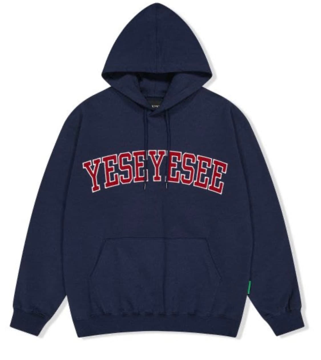 예스아이씨 네이비 후드티 상품이미지1