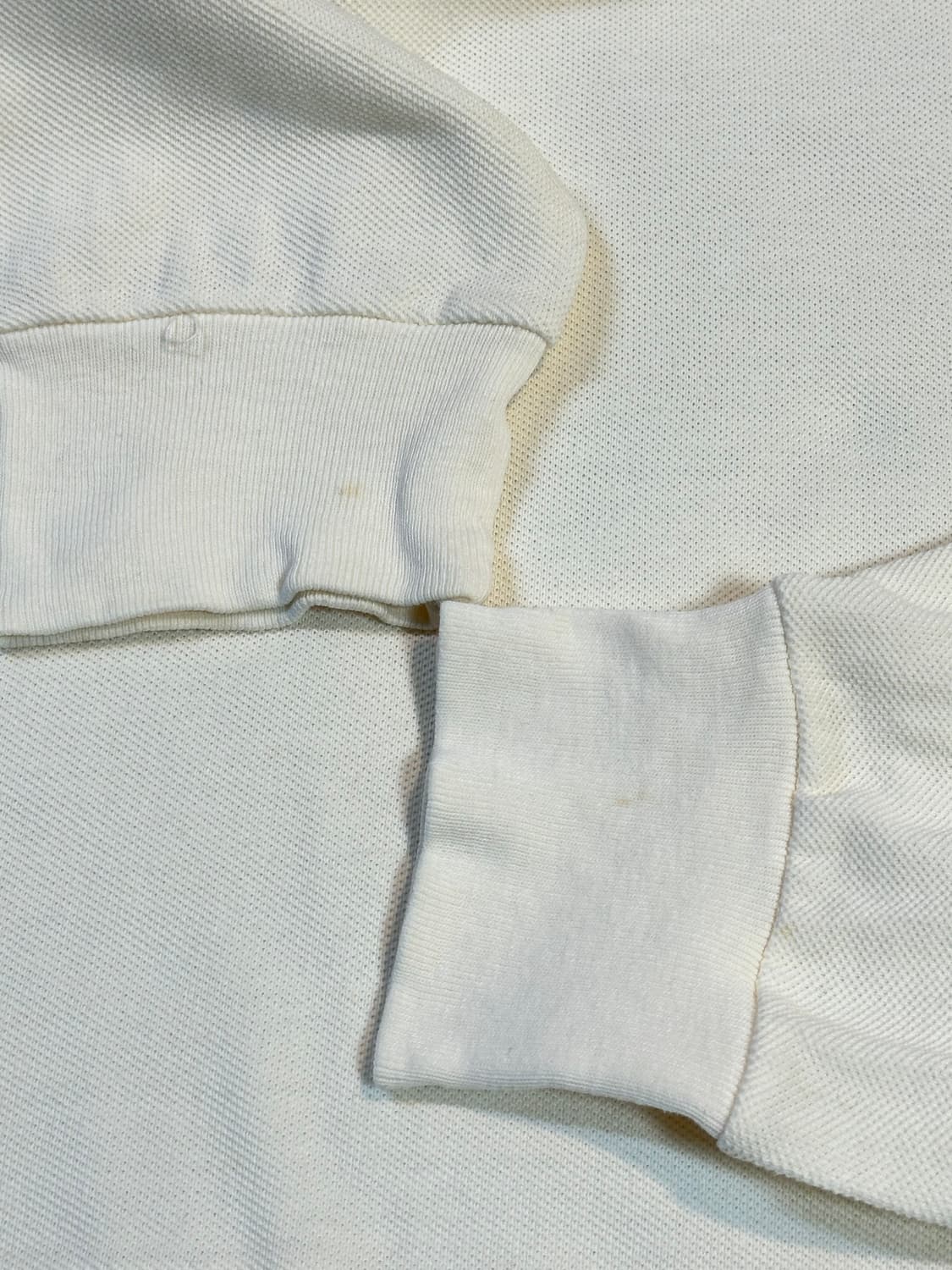 폴로 랄프로렌 슬림핏 빅포니 로고 PK 긴팔 카라티 아이보리 상품이미지5