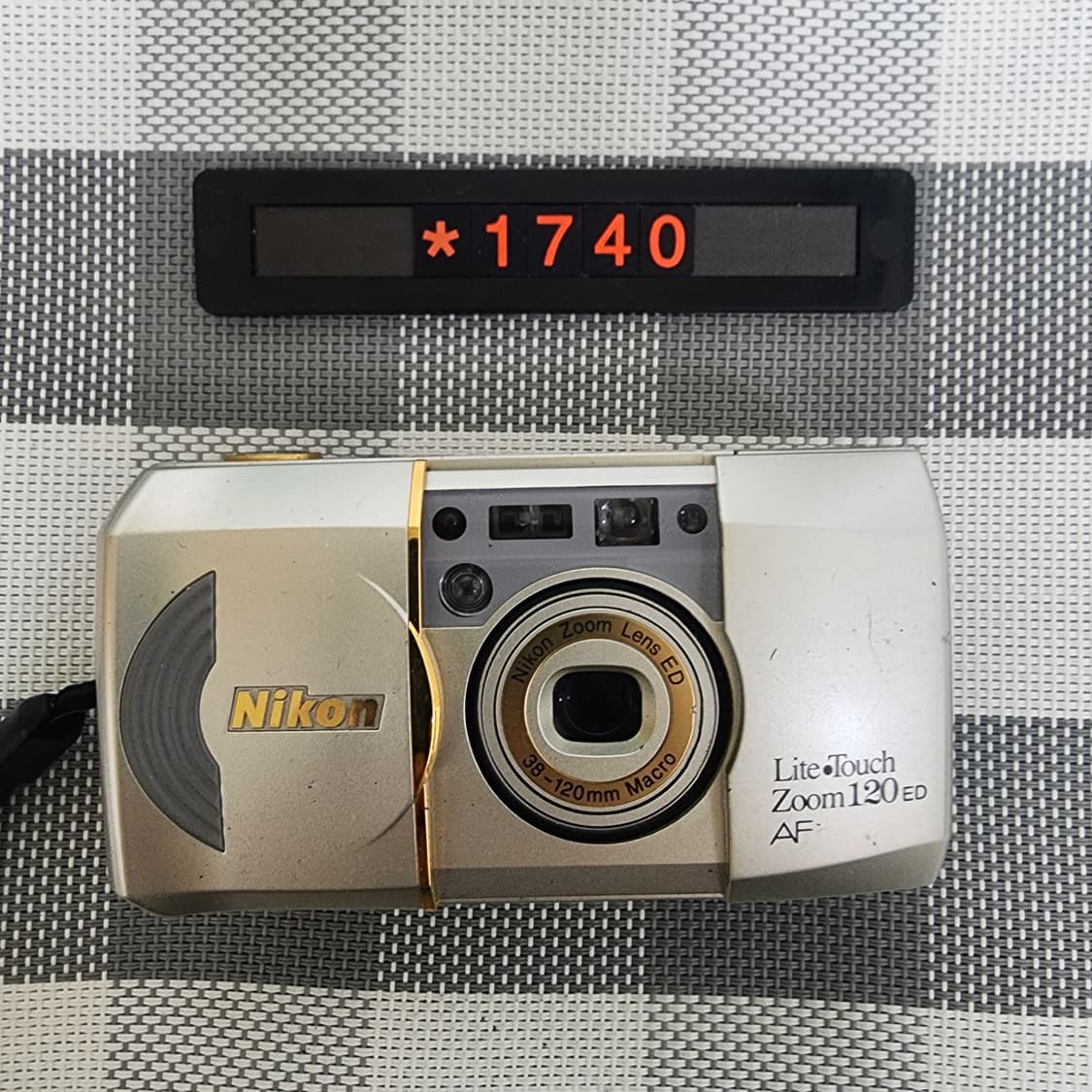 니콘 라이트 터치 줌 120 ED AF 데이터백 필름카메라 상품이미지2
