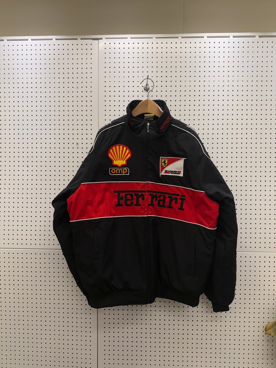 페라리 빈티지 레이싱 봄버 점퍼 자켓 U59 상품이미지2