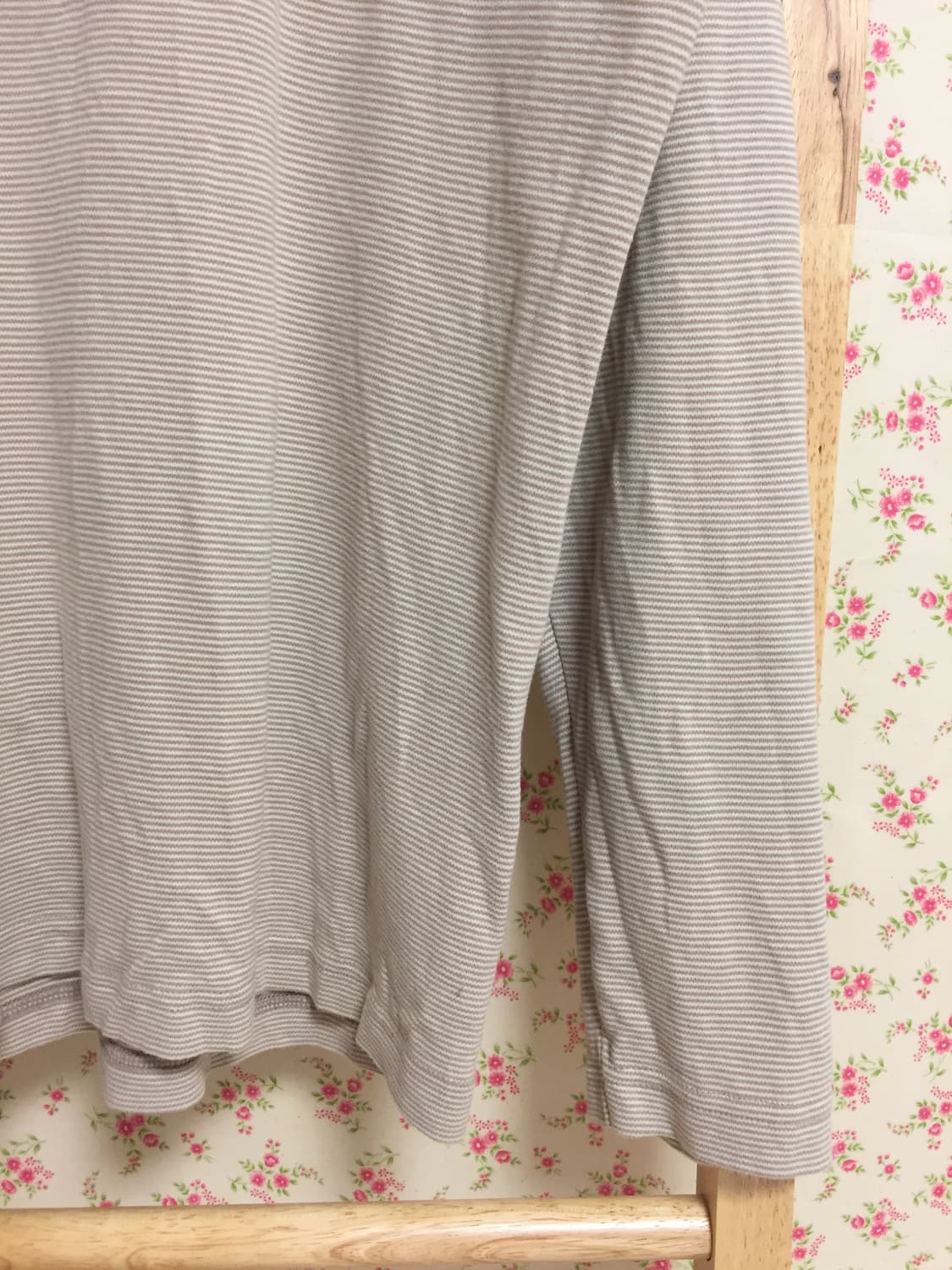 빈티지 코코아 단가라 목폴라 상품이미지3