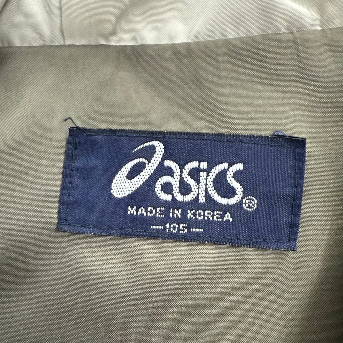 아식스 카키 점퍼 자켓 105 상품이미지5