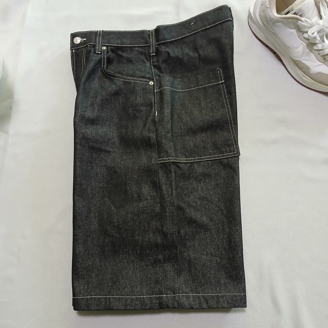 Zara 자라 카펜더 새상품급 컨디션 데님 버뮤다 반바지 상품이미지3