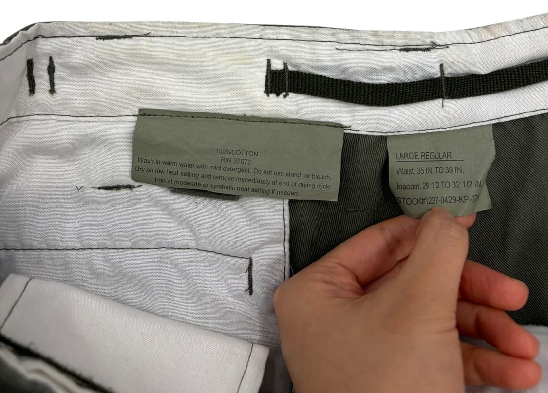 로스코 M65 카고팬츠 카키 (L/35~39인치)  상품이미지8