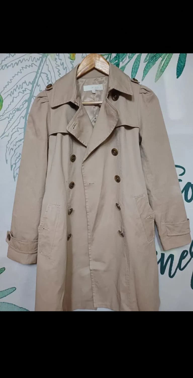 플라스틱 아일랜드 하프 트렌치 코트 자켓  상품이미지9