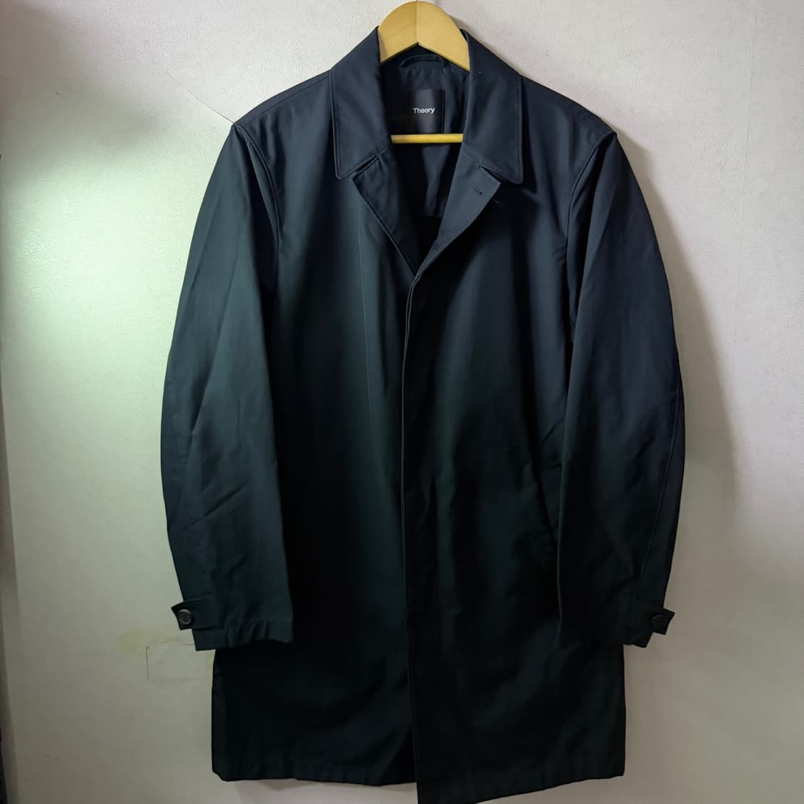 띠어리 남성 히든 버튼 맥코트 네이비 M (100정도) 상품이미지2