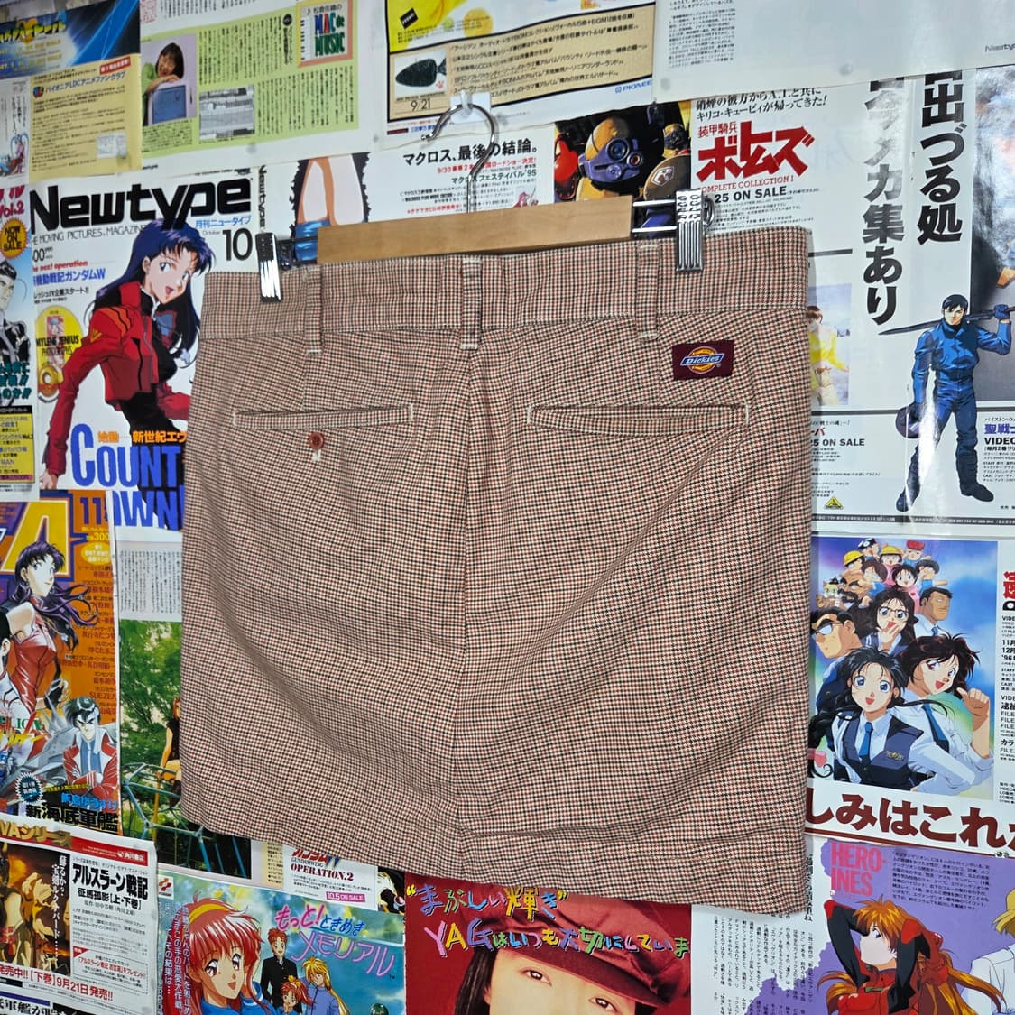 디키즈 JPN 하운드투스체크 코튼 스커트 상품이미지1