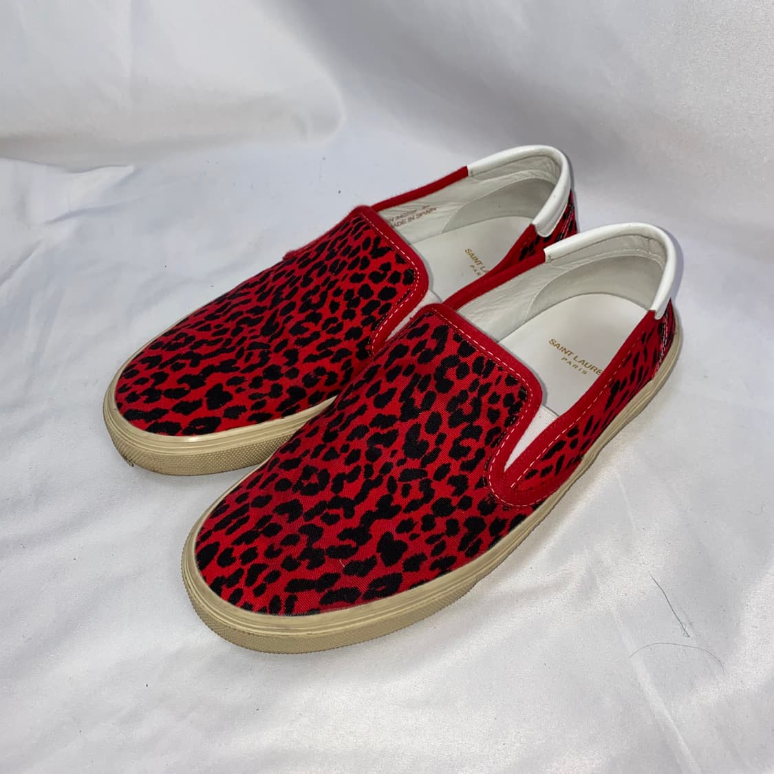 Saint Laurent Leopard Slip On 상품이미지1