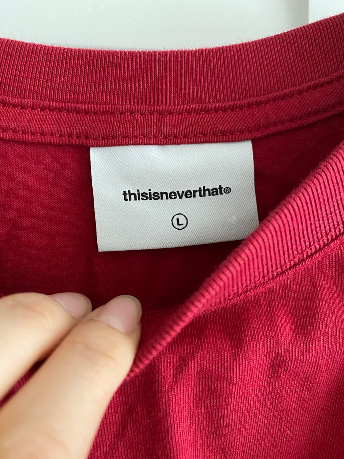 디스이즈네버댓 로고 반팔 티셔츠 L 상품이미지3