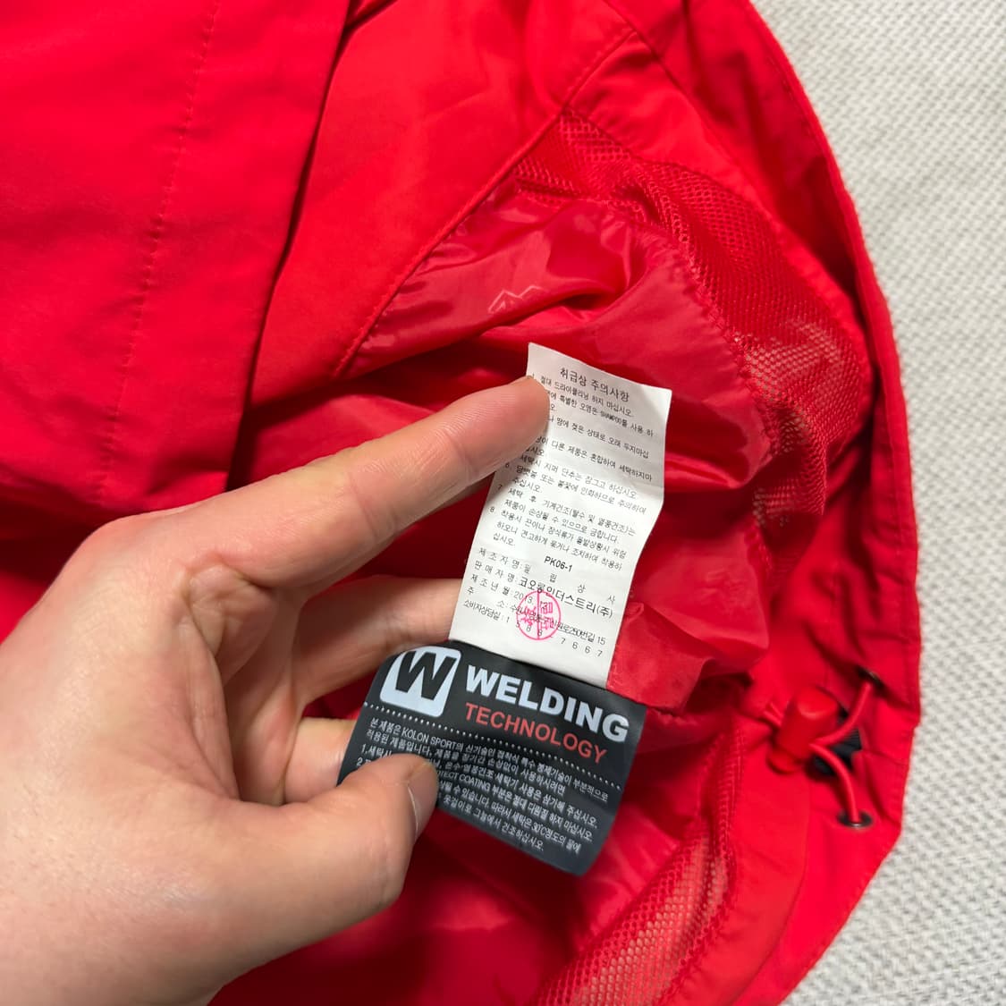 코오롱 스포츠 고어텍스 바람막이 자켓 상품이미지7