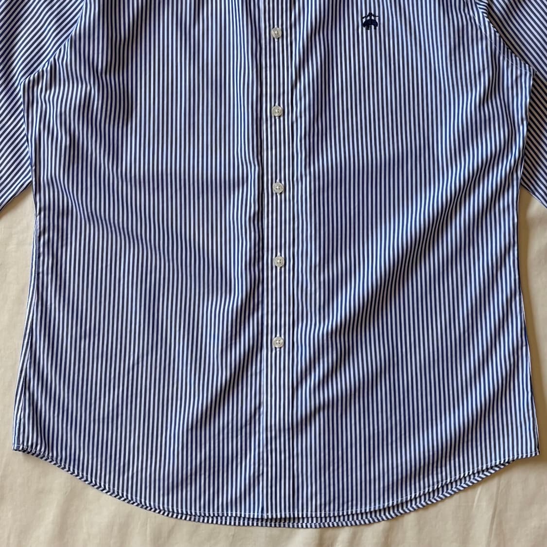 [L/102-105] Brooks Brothers 네이비 스트라이프 셔츠 상품이미지4