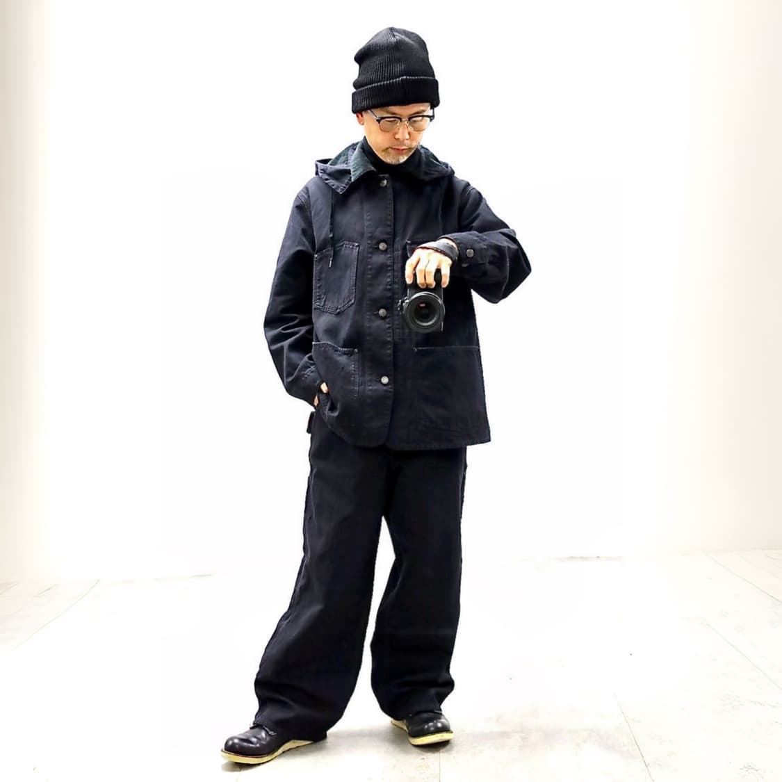 26ss Vintage Silk Hemp Coverall Jacket 상품이미지1