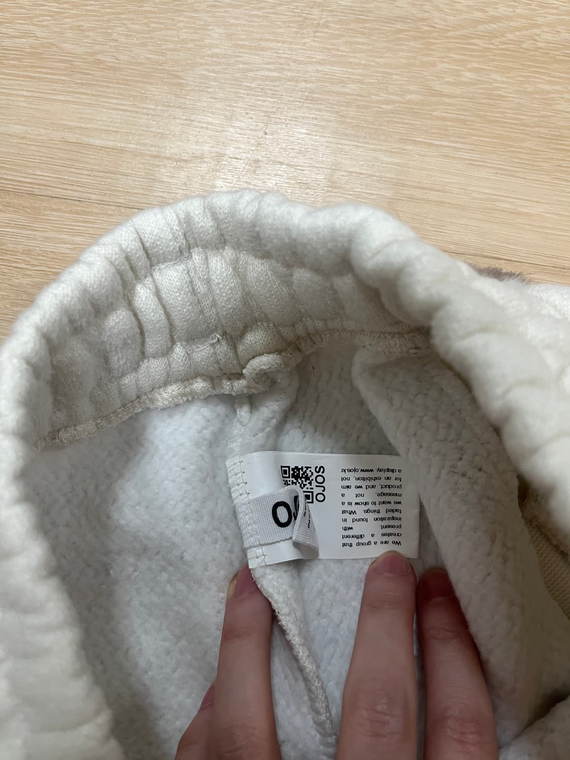 오호스 fur trim rope pants  상품이미지4