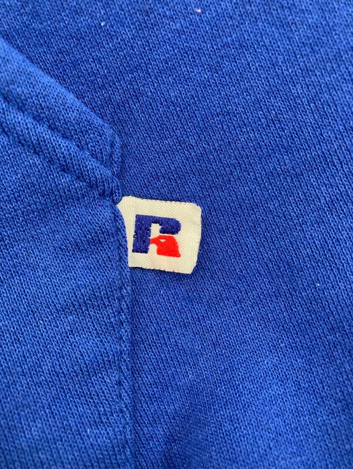 90s Russell Zip Up Hoodie (blue) 상품이미지8