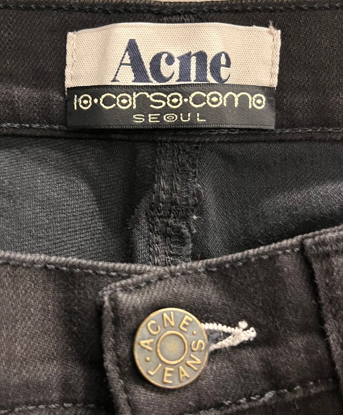 아크네 스튜디오 블랙진 31 상품이미지2