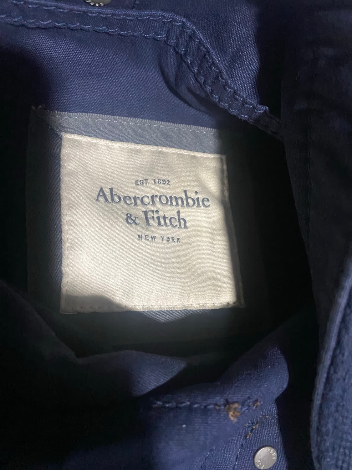 아베크롬비 가죽 배색 패브릭 가방 상품이미지7