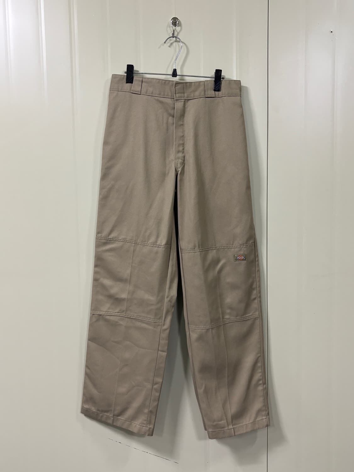 디키즈 더블니 루즈핏 카키 바지 상품이미지1