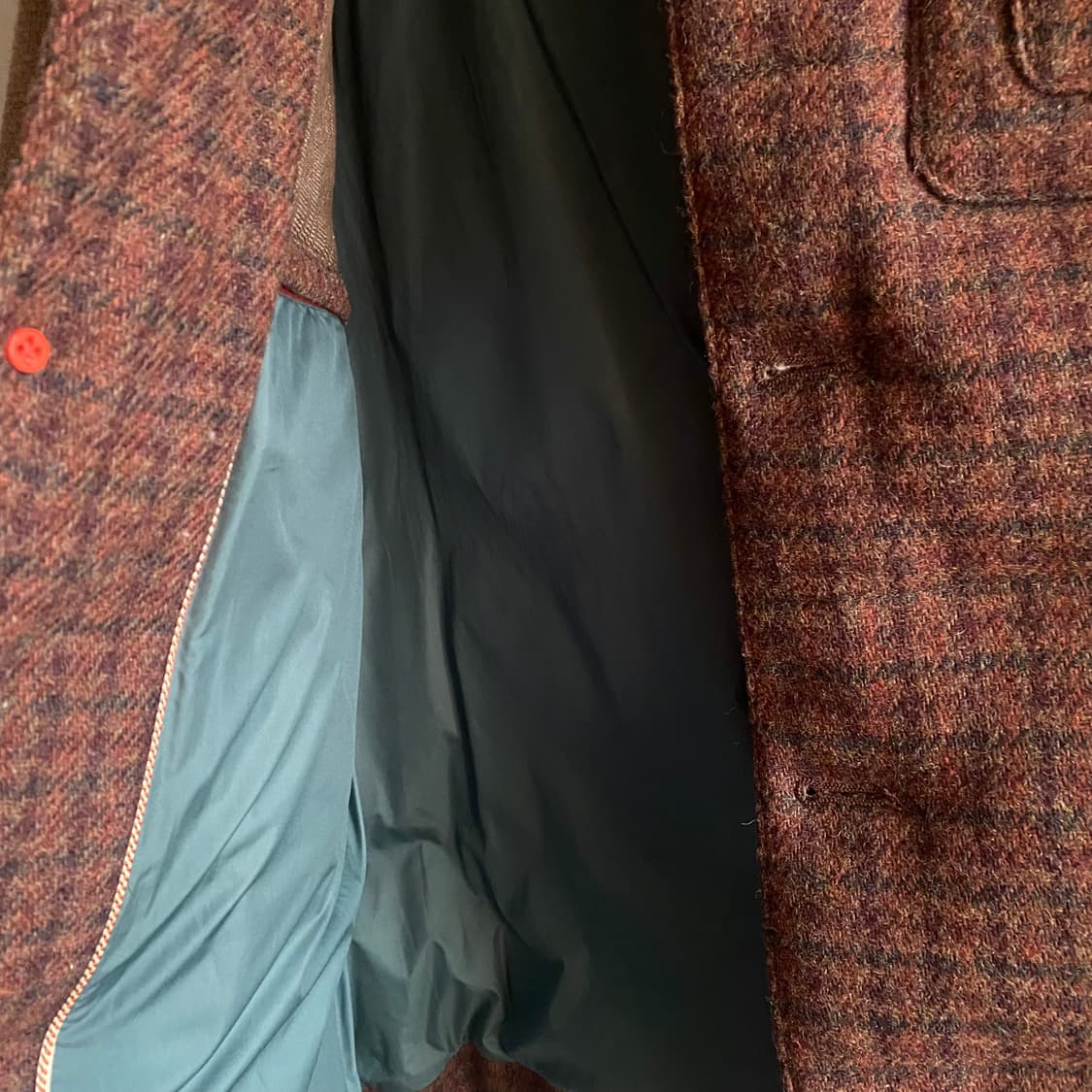 헤링본 트위드 다운 퀄팅 자켓 상품이미지5