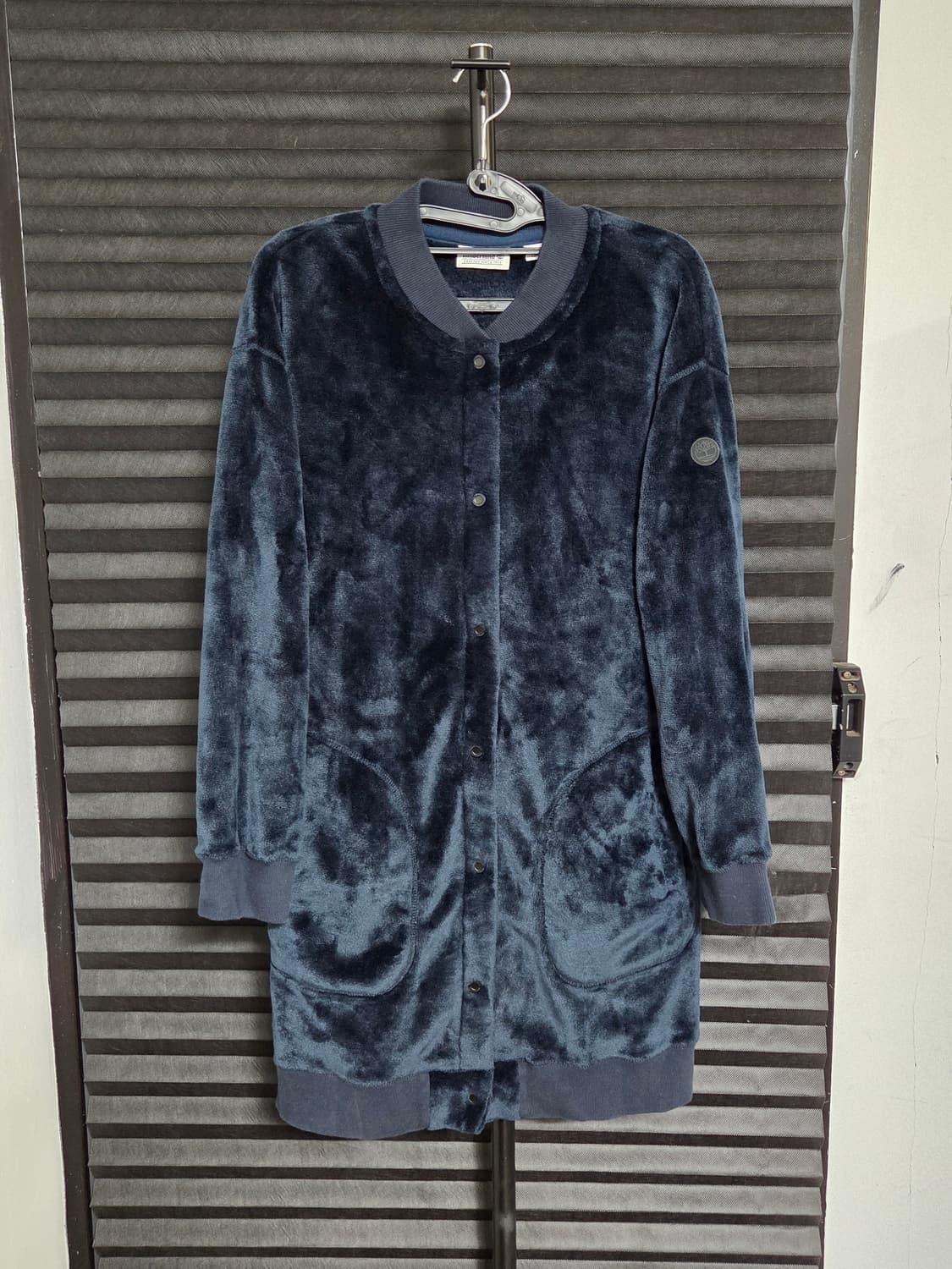 [팀버랜드] 플리스 벨벳 롱자켓 판매합니다. 상품이미지1