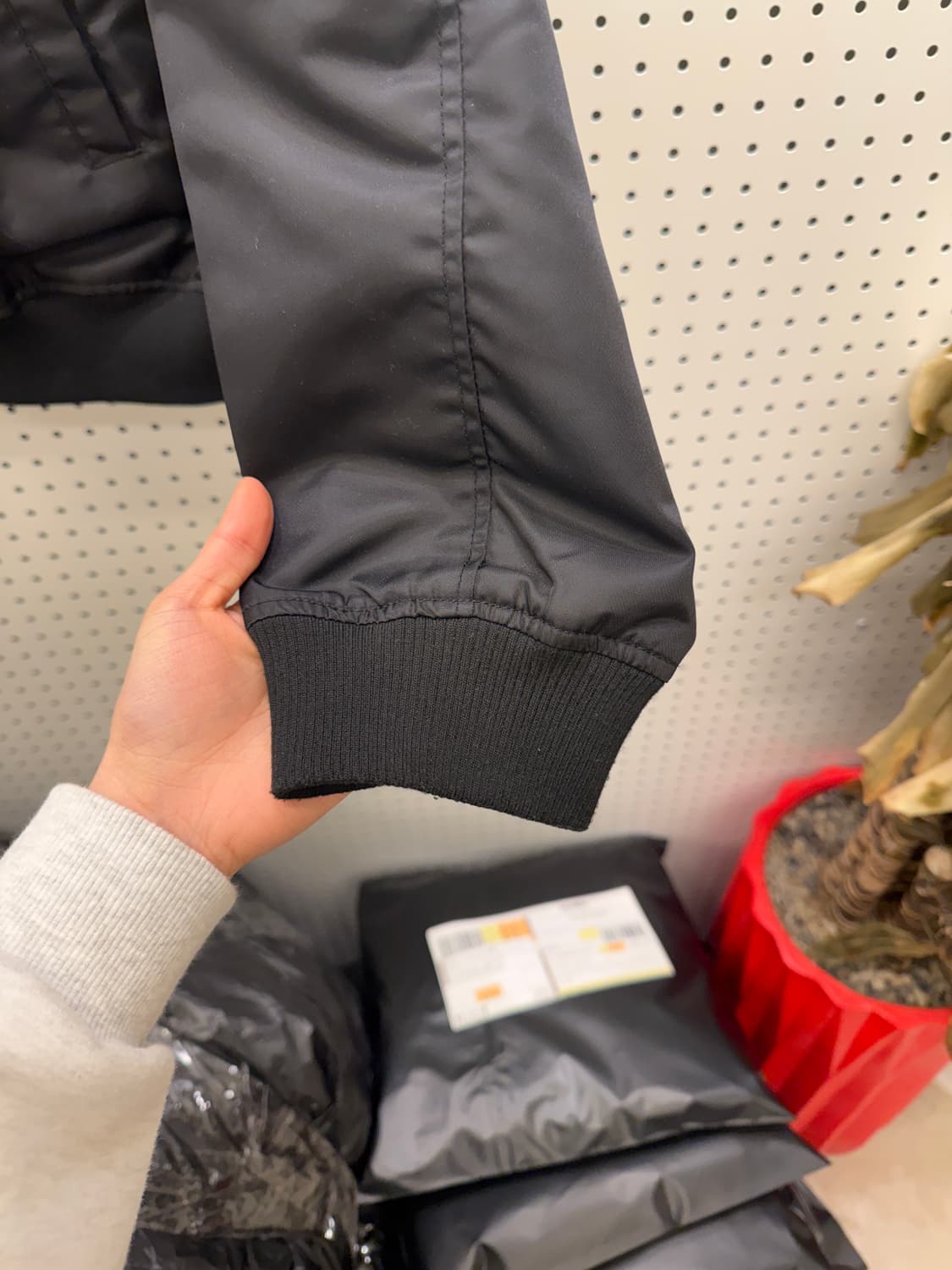 에비수 자수 블루종 자켓 U379 상품이미지4