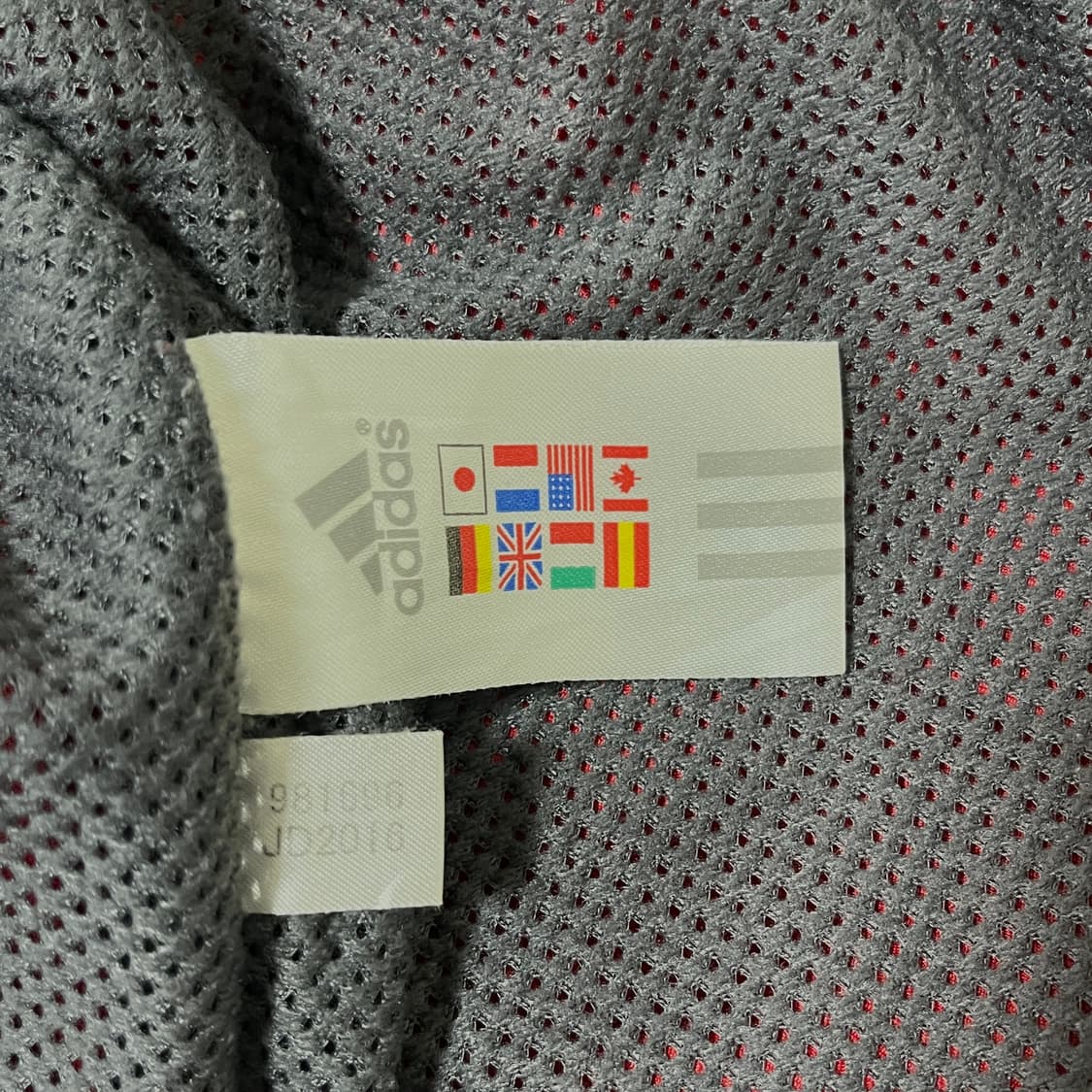 희귀) 아디다스 재팬 바람막이 자켓 (Red) L 상품이미지4