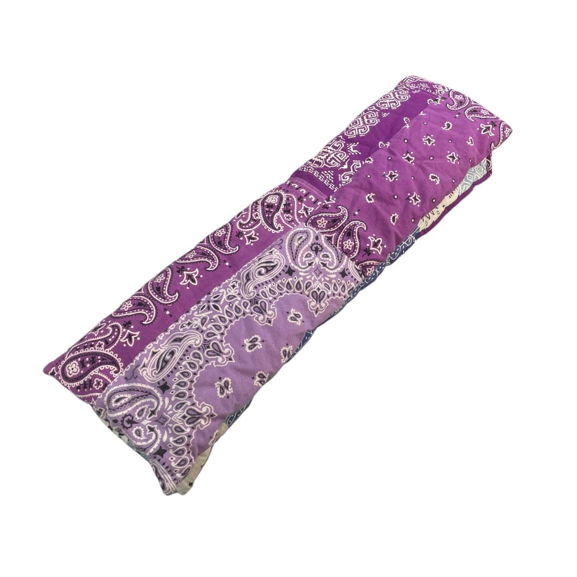 캐피탈 플란넬 반다나 패턴 리버시블 케사 머플러 퍼플 상품이미지2