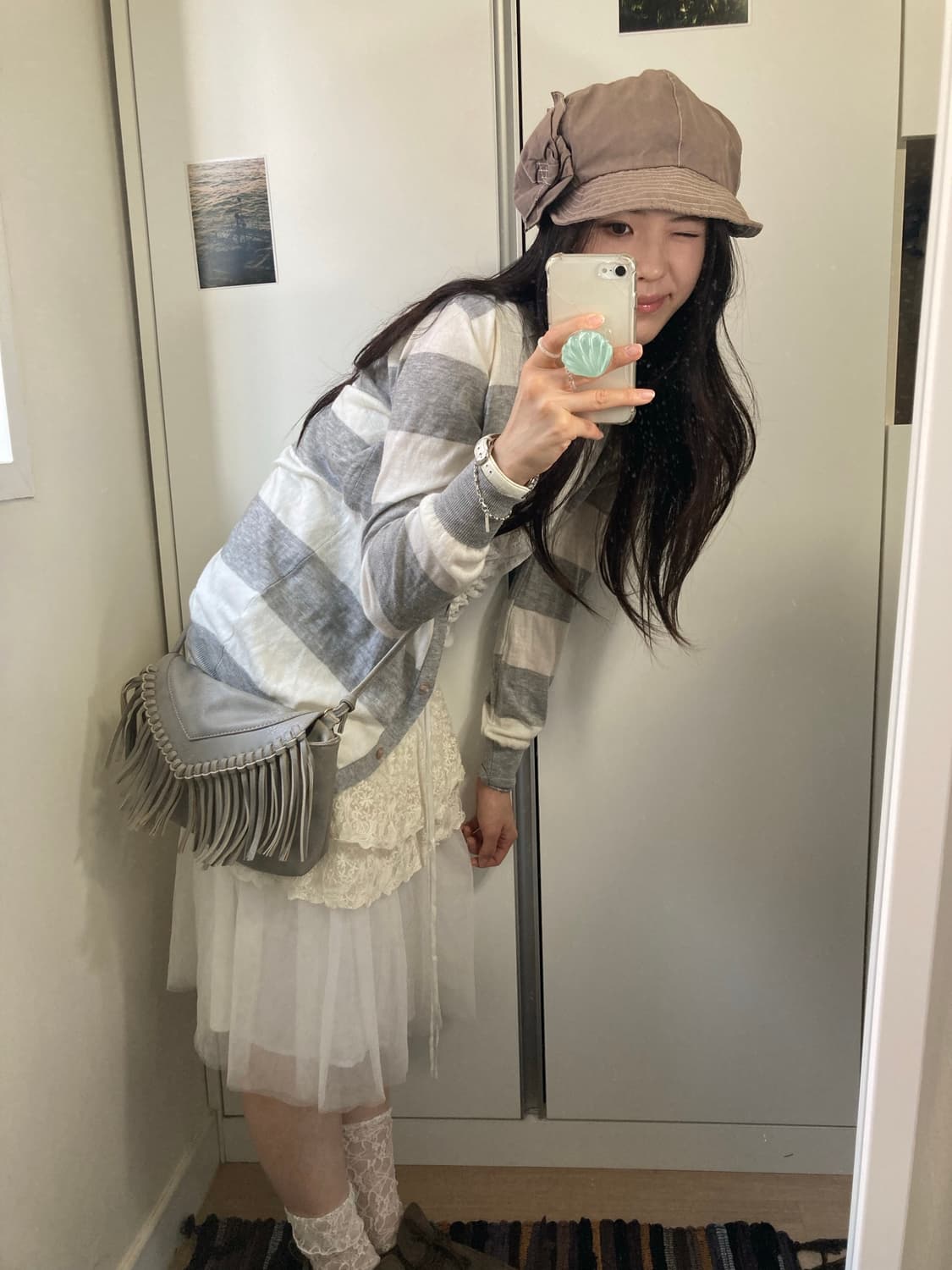 로맨틱 로즈모리걸 빈티지 코디세트 4pcs 상품이미지2