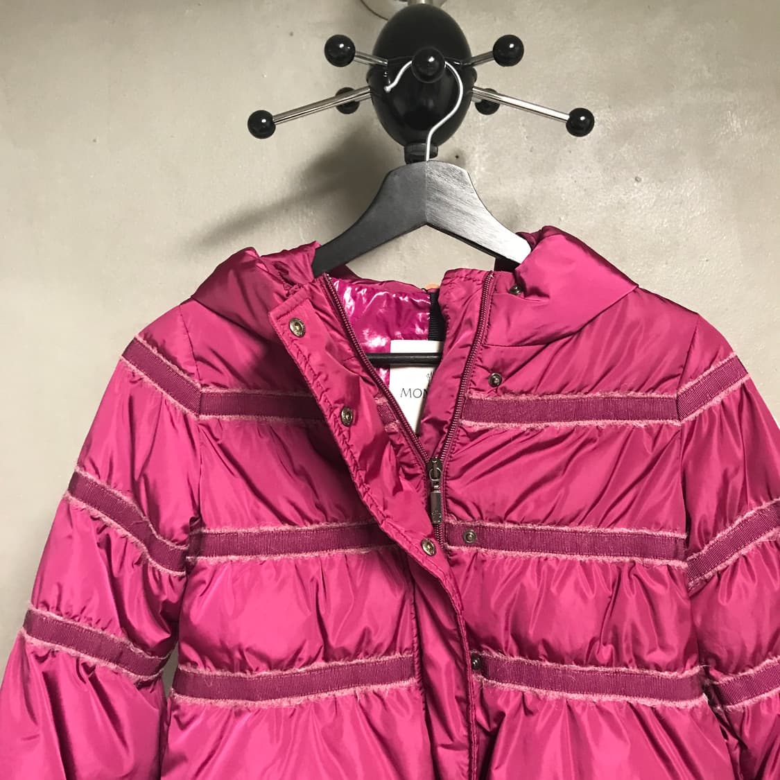 몽클레어 패딩 버건디 10(W) 상품이미지2