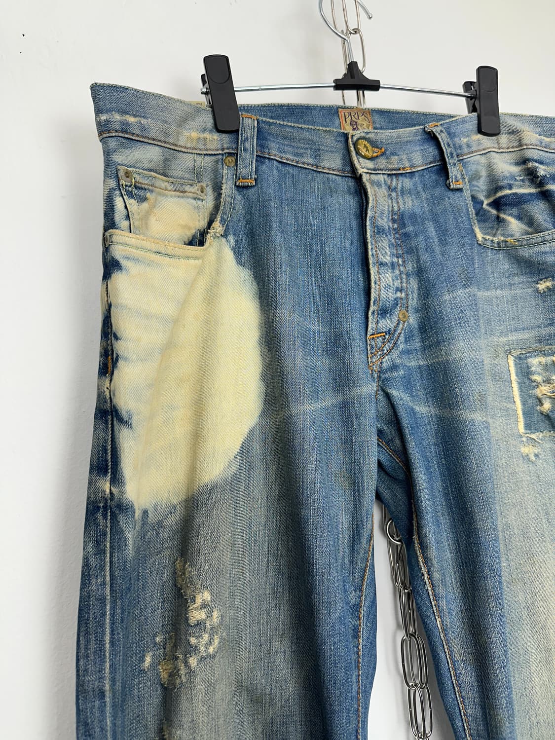 Prps washing detail grunge denim pants 상품이미지3