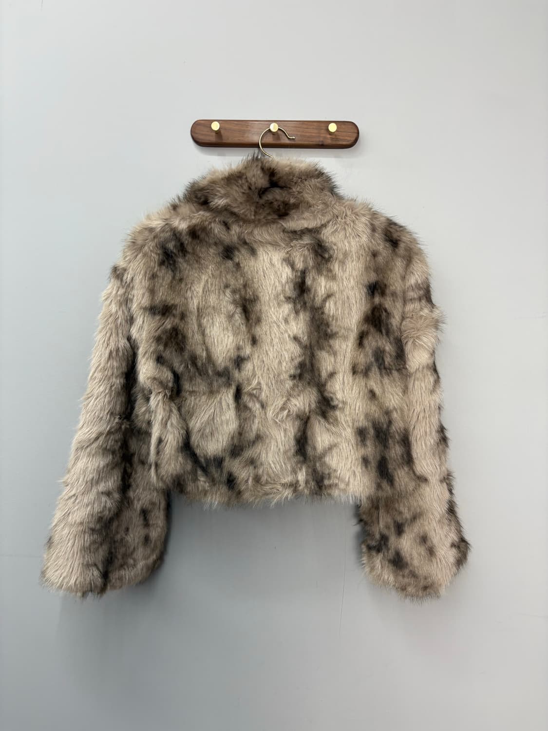 빈티지 y2k 인조모피 코트 A2957 상품이미지4