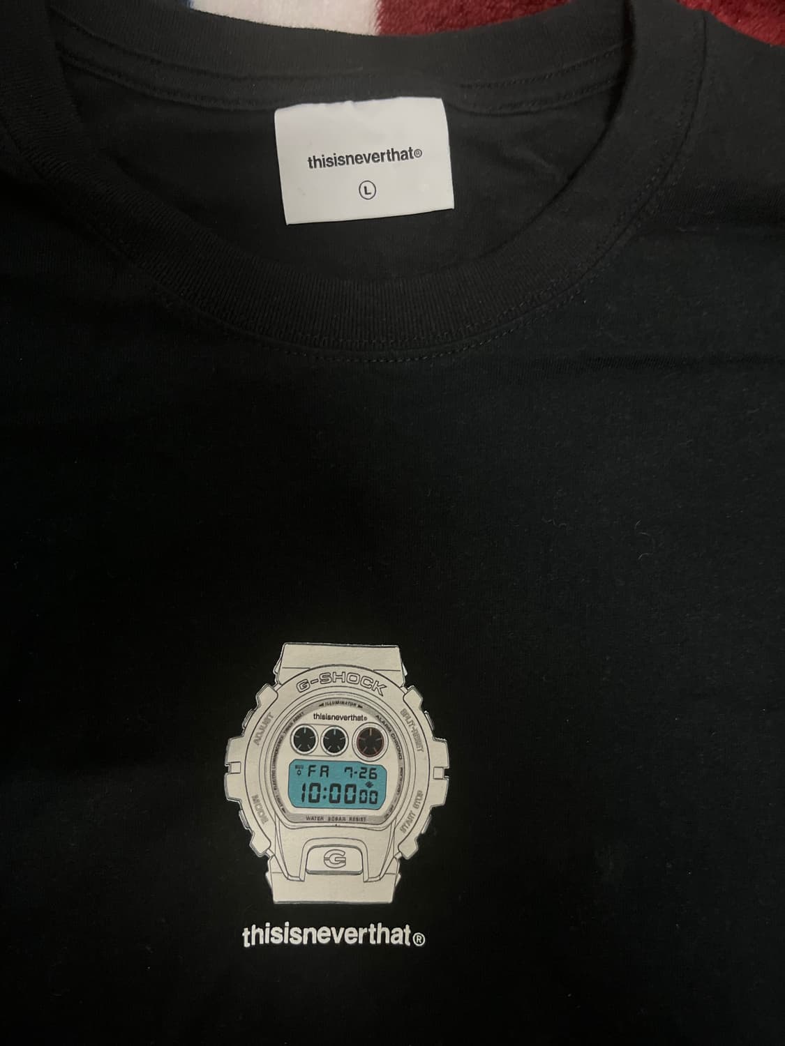 디스이즈네버댓 x G-SHOCK 콜라보 반팔티 100~105 상품이미지2