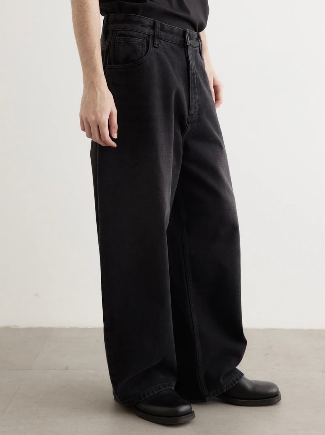 26ss 스튜디오 니콜슨 파올로 워시드 팬츠 S 상품이미지2