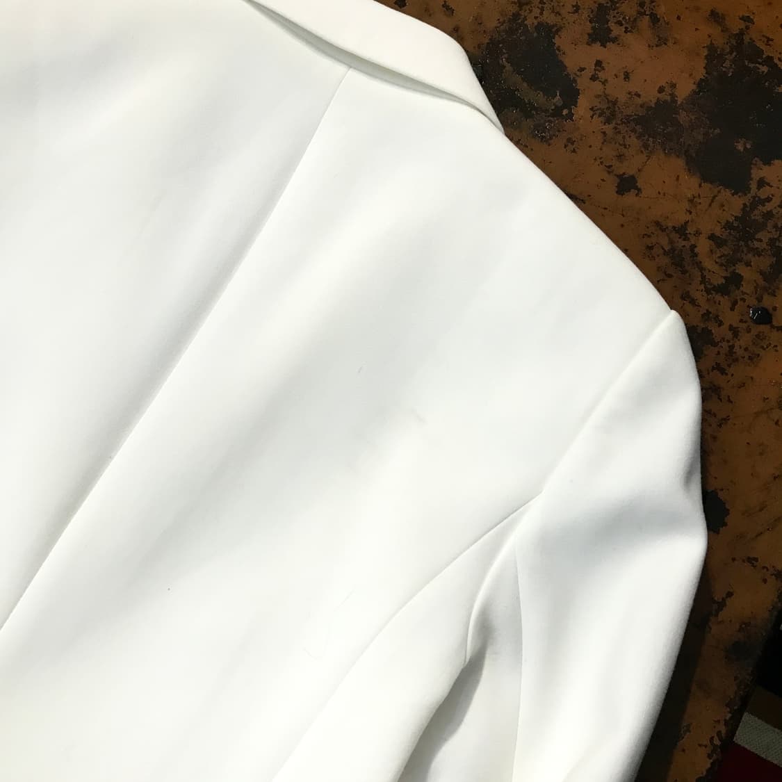 아르마니 익스체인지 화이트 원버튼 블레이저 자켓 여성 44 55 사이즈 상품이미지7