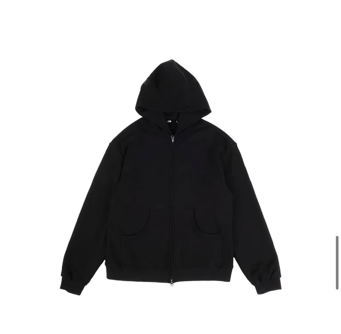 니들 ertr 후드집업 블랙 M  상품이미지2