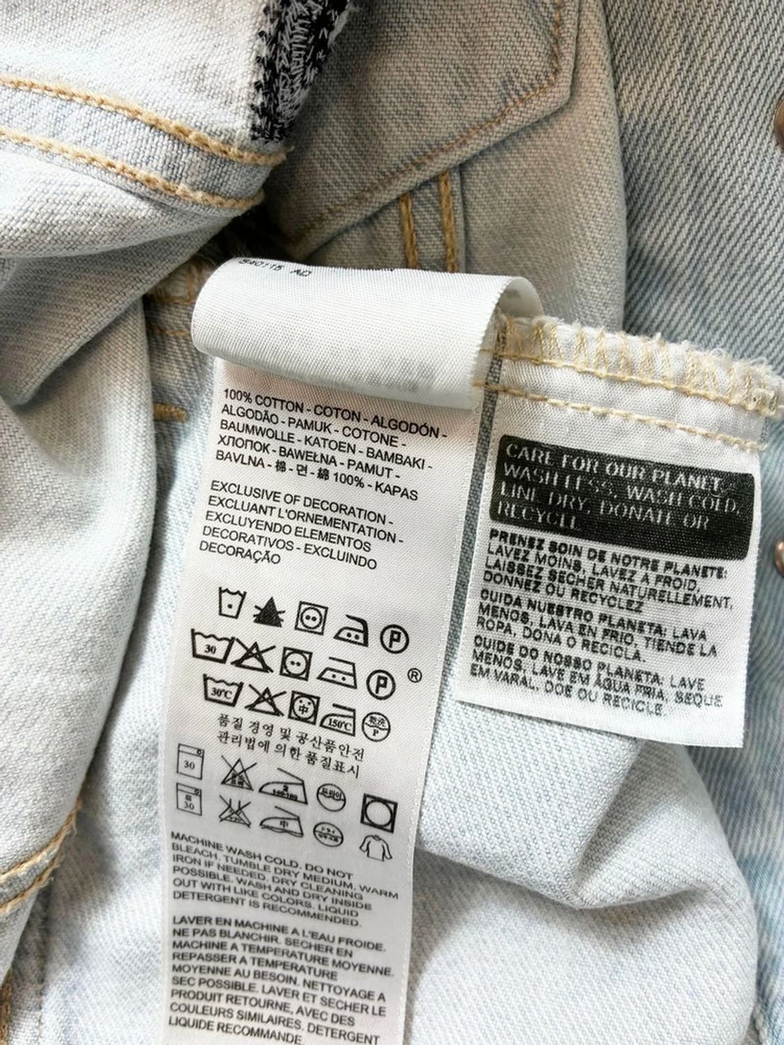 리바이스 ENDLESS OCEAN BLUE 트러커 데님 자켓 PN6953 상품이미지10