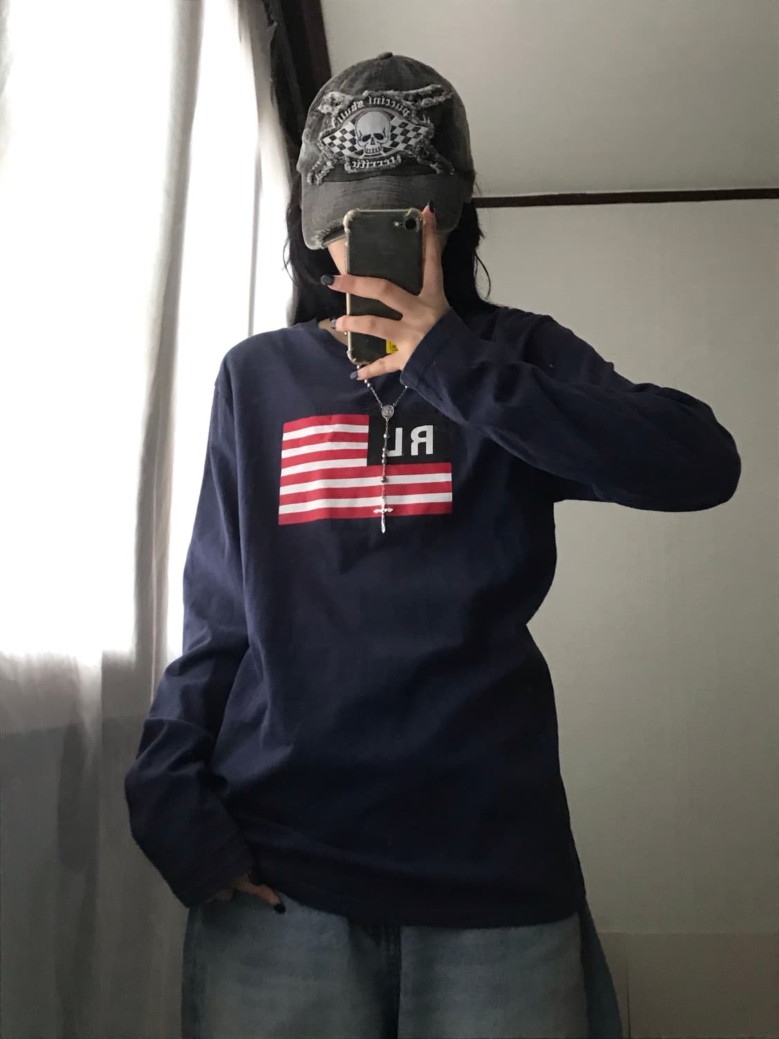 폴로 성조기 롱슬리브 상품이미지5