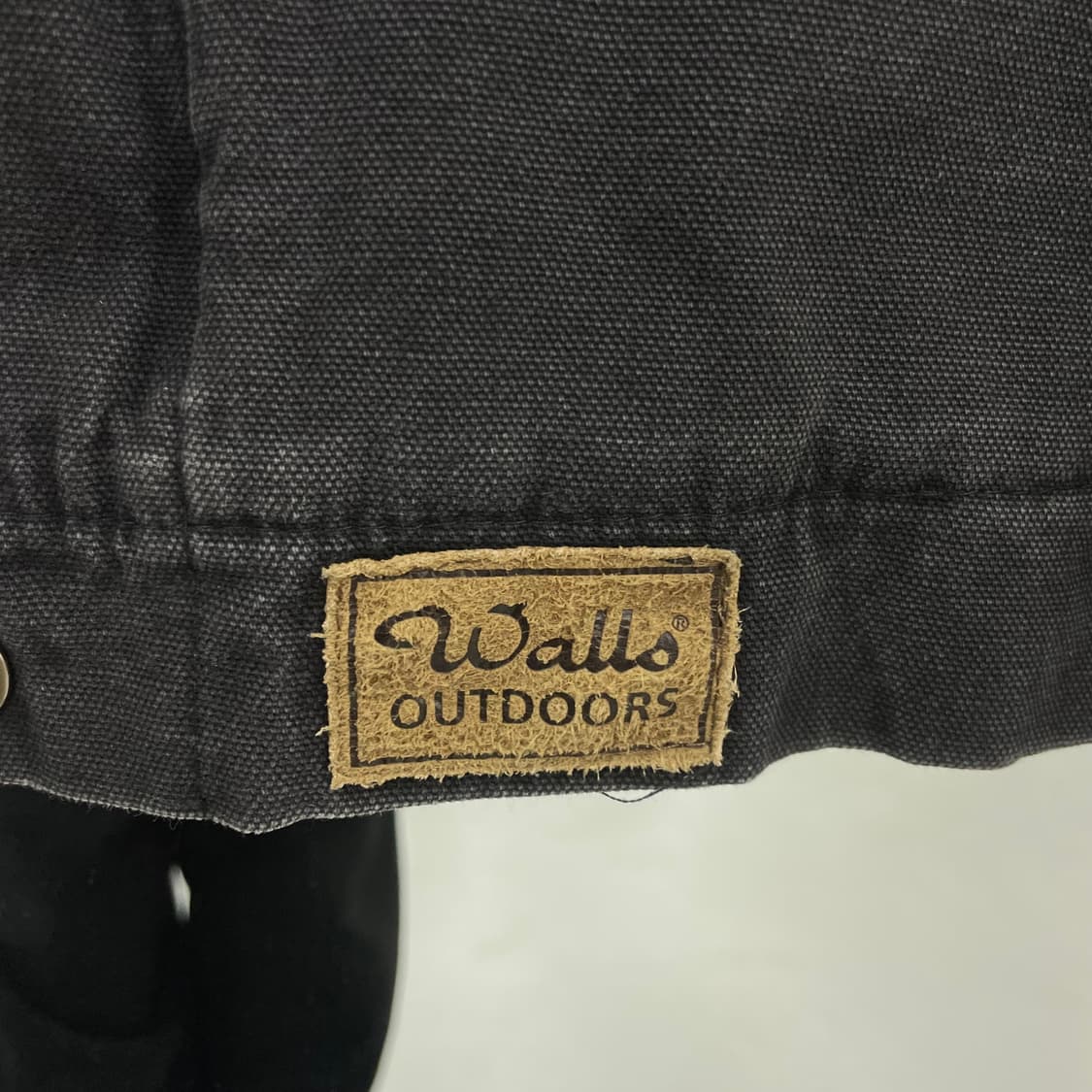 Walls 월즈 빈티지 덕캔버스 칼하트맛 페이딩 코듀로이 카라 워크자켓 상품이미지4