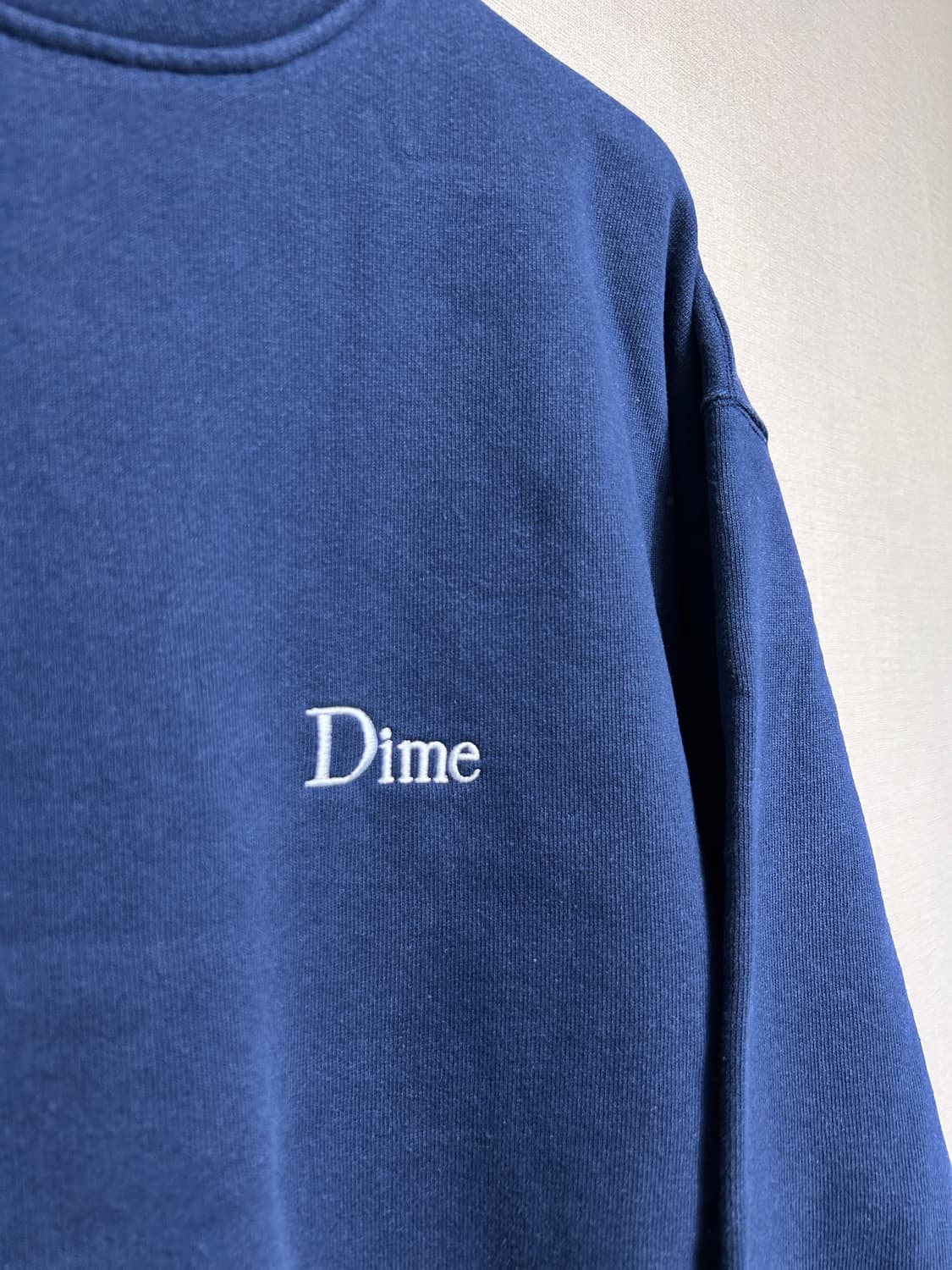 다임 Dime 네이비 맨투맨 상품이미지2