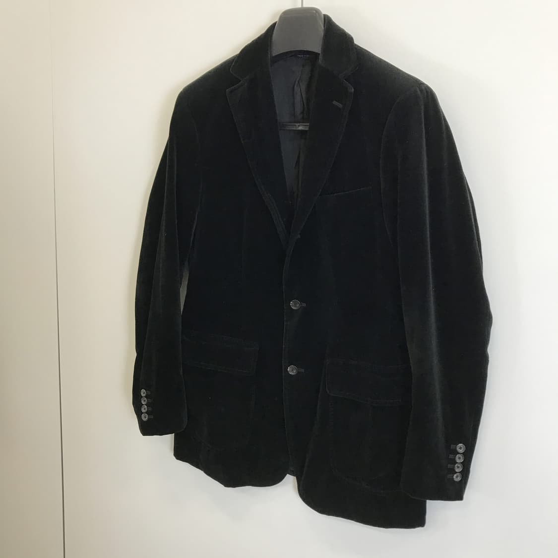 폴로 랄프로렌 벨벳 블레이져 자켓 블랙 [M] 상품이미지2
