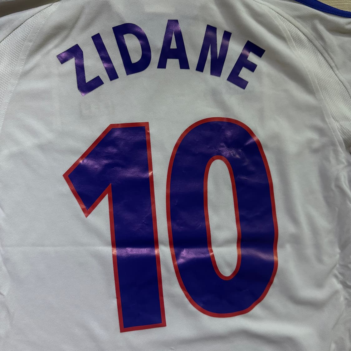 2000-01 아디다스 프랑스 어웨이 유니폼 NO.10 지단 상품이미지6